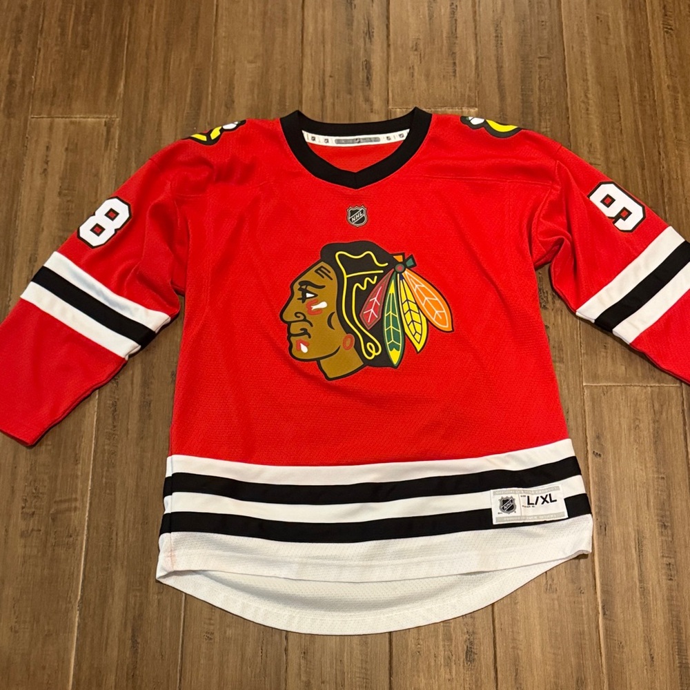 Youth Chicago Blackhawks Connor Bedard Red Home Premier Player Jersey